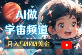 AI宇宙科普频道，打造自媒体流量爆款实现变现